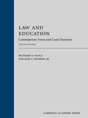 cover image of Law and Education